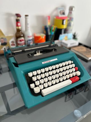 Máquina de escribir Scheidegger Hispano Suiza