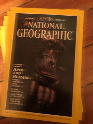 National Geographic 1992. 3 euros ejemplar