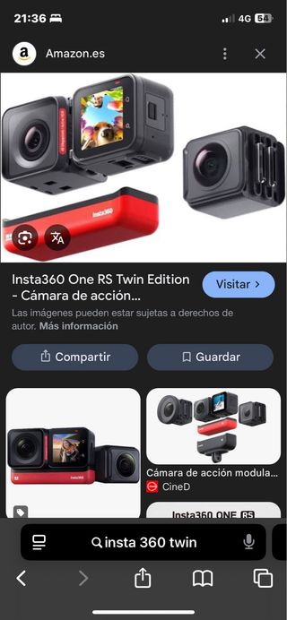 Insta360 ONE RS Twin Edition 4K 360