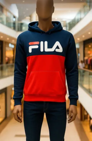 Sudadera Fila Azul y Roja