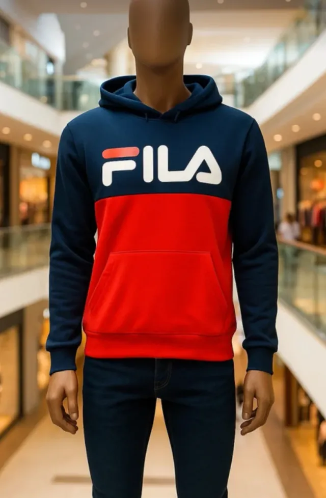 Sudadera Fila Azul y Roja