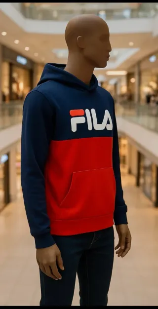 Sudadera Fila Azul y Roja