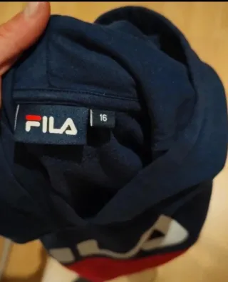 Sudadera Fila Azul y Roja