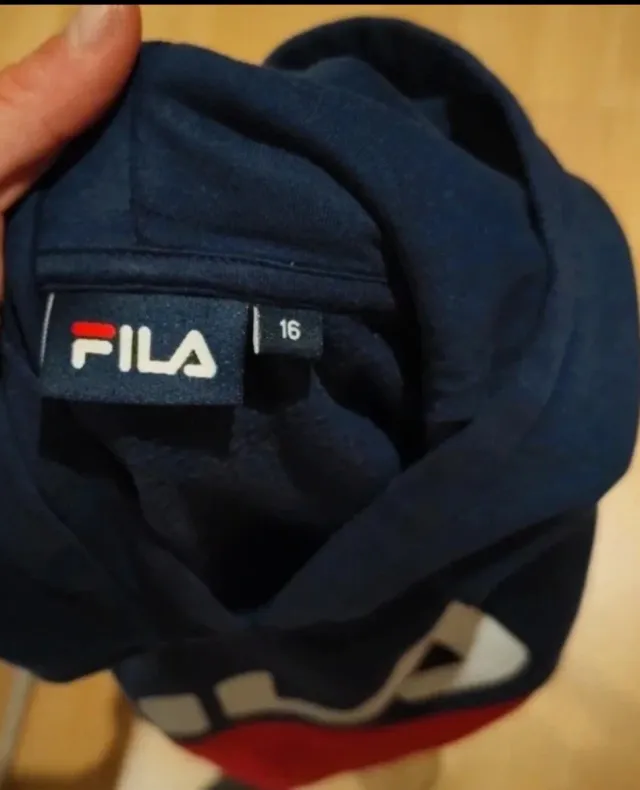 Sudadera Fila Azul y Roja