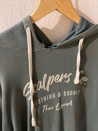 Sudadera Scalpers niño verde