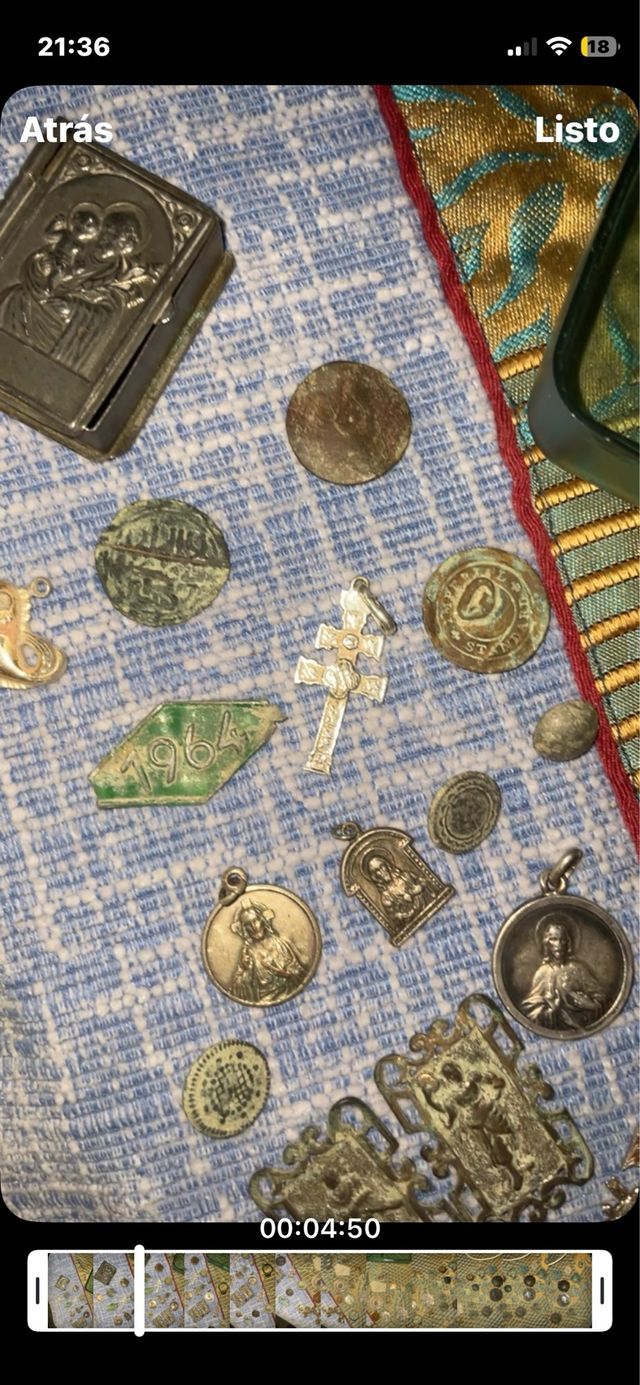 Lote Antigüedades Religiosas