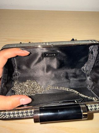 Borsa Pinko rigida farfalle