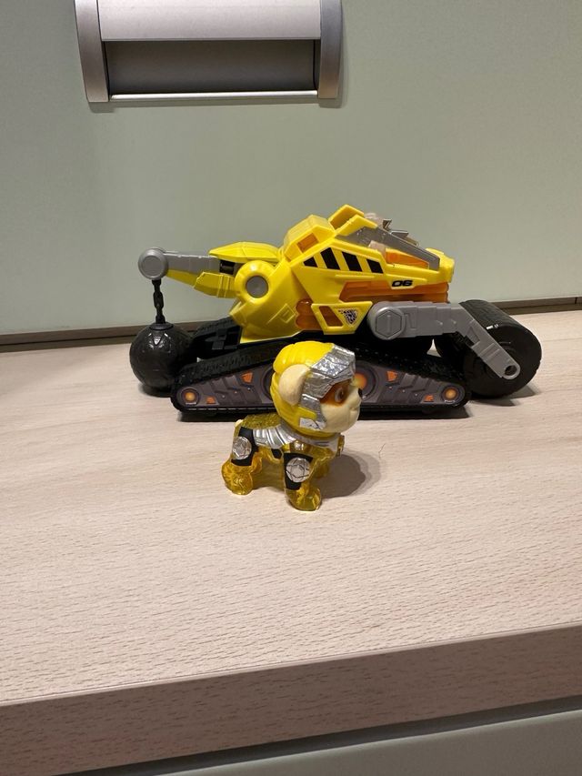 Rubble Patrulla Canina con remolque,luces y sonido