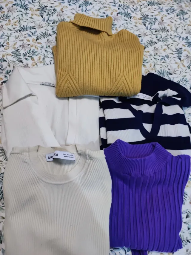 Lote 5 jerseys 15€  1 solo 4€