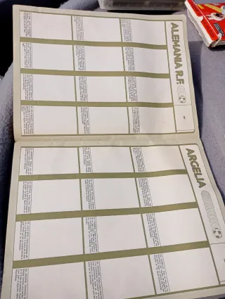 Álbum cromos España 82 Mundial Fútbol