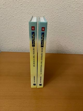 5€ por todos. 2 libros con 4 novelas de Enid Blyto