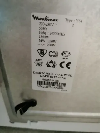 Microondas grill Moulinex Compact