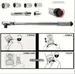 LLAVE DINAMOMÉTRICA 1/2 28-210 Nm