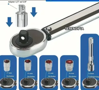 LLAVE DINAMOMÉTRICA 1/2 28-210 Nm