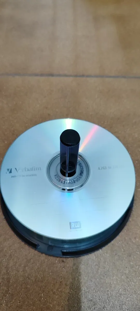 Tarrina DVD+RW Verbatim 4.7GB