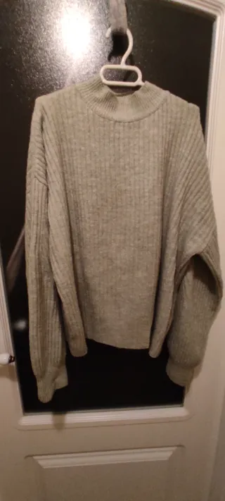 Jersey cuello perkins tejido canalé