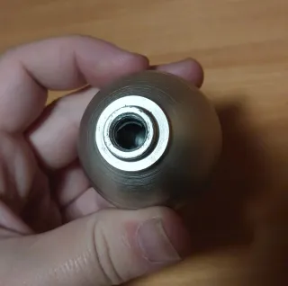 Pomo cambio metal M10