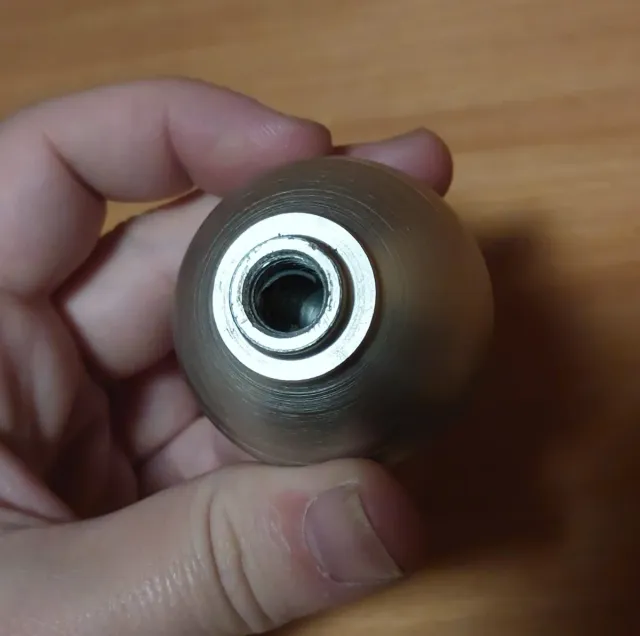 Pomo cambio metal M10