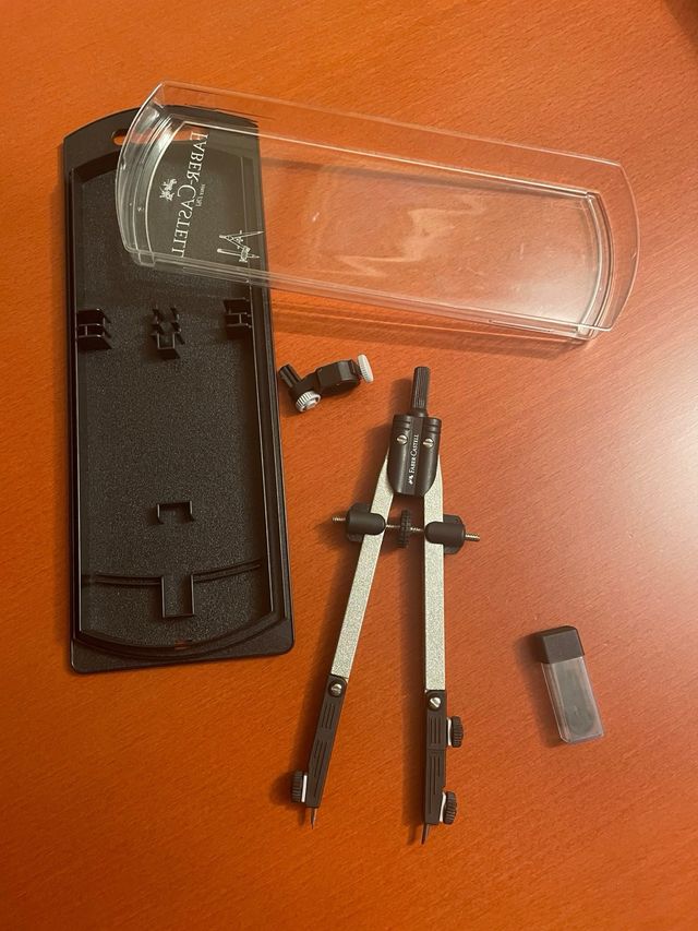 Compás estuche FABER-CASTELL