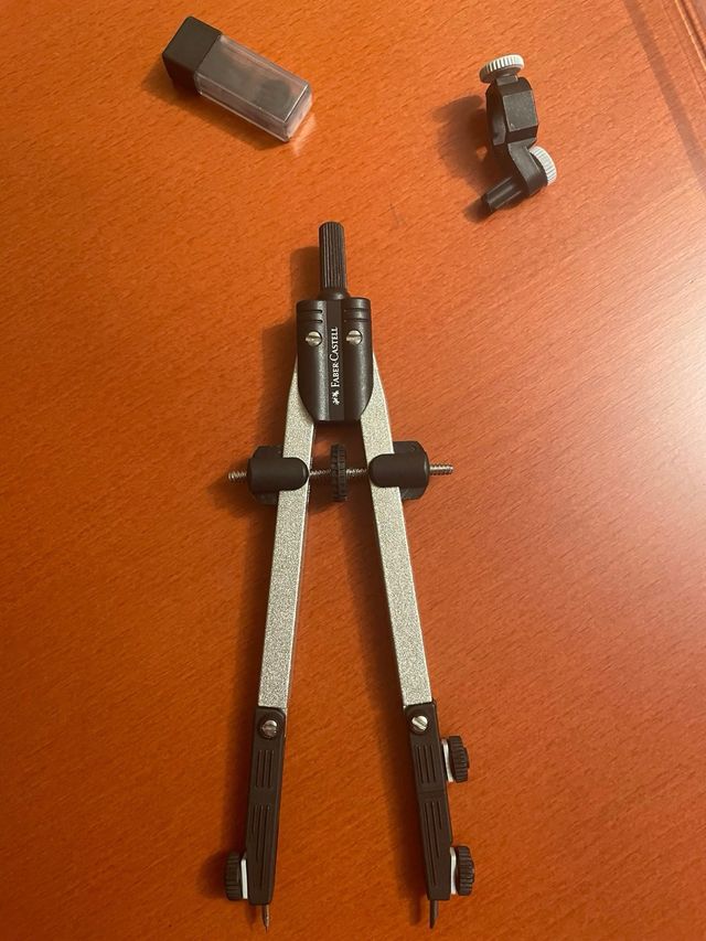 Compás estuche FABER-CASTELL