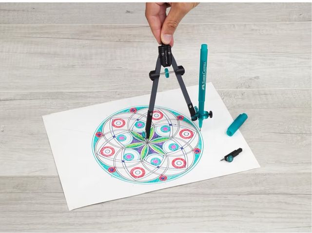 Compás estuche FABER-CASTELL