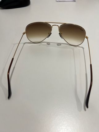 Gafas de sol Ray-Ban Aviator Marrón Dorado