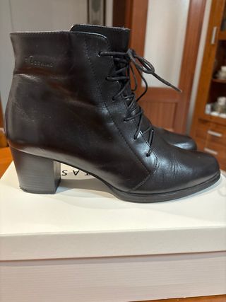 Botín Dorking by Fluchos Negro Mujer