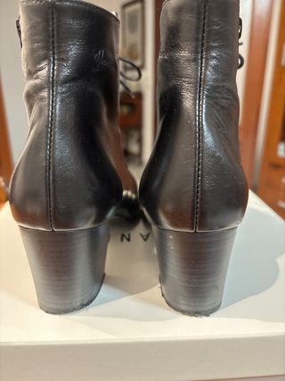 Botín Dorking by Fluchos Negro Mujer