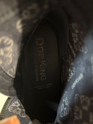 Botín Dorking by Fluchos Negro Mujer