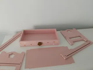 Cuna de madera para muñecas WOOMAX