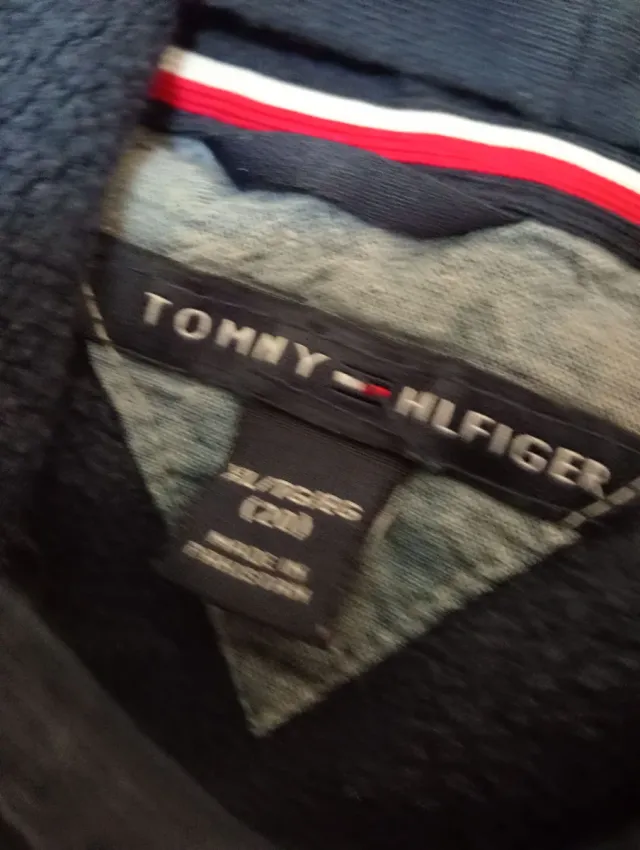 Sudadera niño Tommy Hilfiger azul marino XL