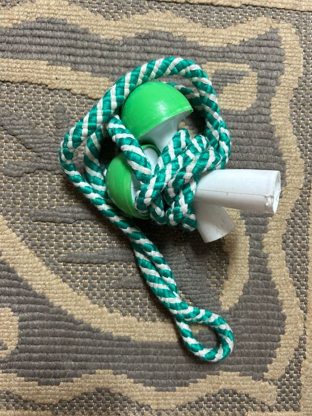 Comba verde y blanca