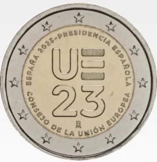 España 2023 moneda 2 euros