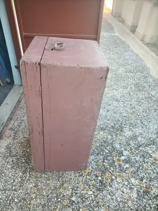 Cassa da crociera in legno d'epoca