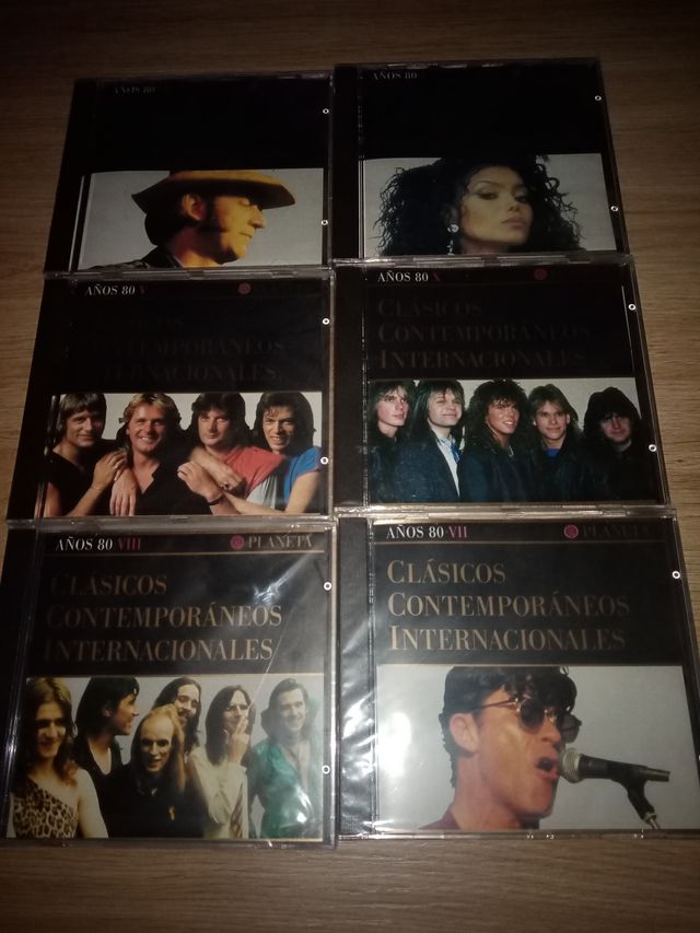 Lote 24 CDs Música 70s 80s 90s Precintados