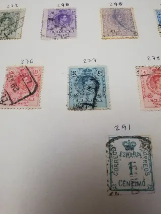 Lote 17 sellos Primer Centenario