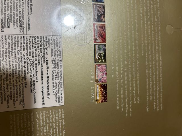 Calendario Avvento Yankee Candle