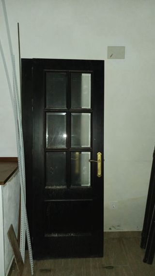 Puerta interior wengue