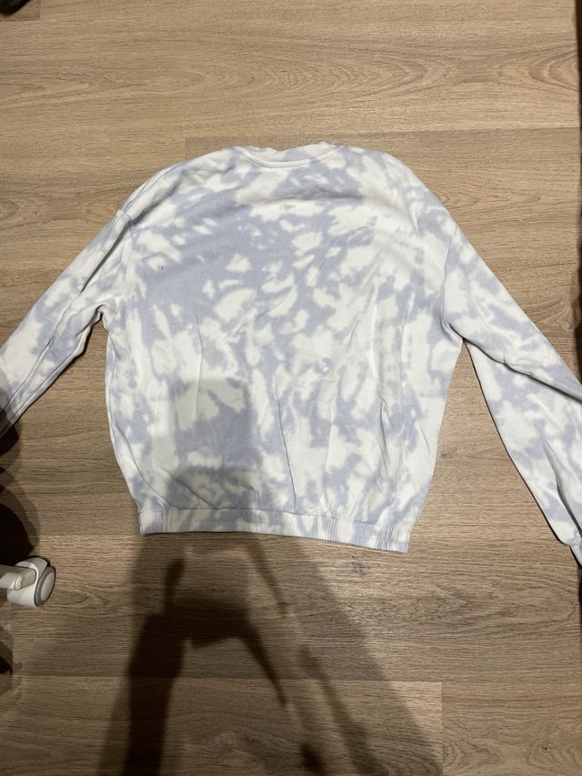 Sudadera Tie Dye Lila y blanca