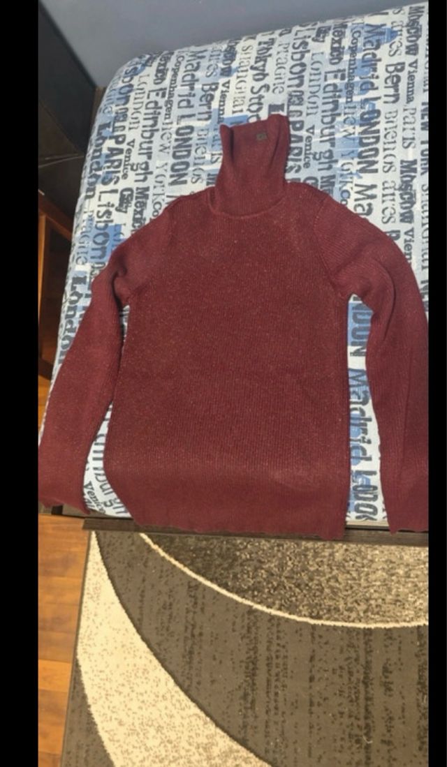 Maglione Lauren Ralph Lauren Donna Rosso Taglia M