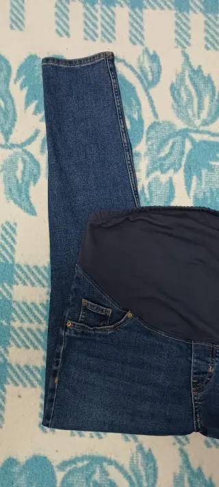 Vaqueros premamá azules H&M