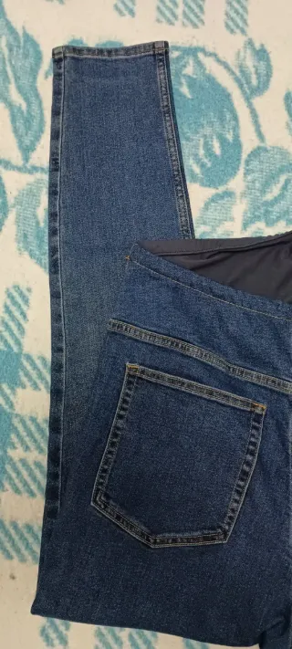 Vaqueros premamá azules H&M