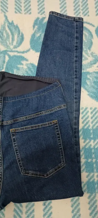 Vaqueros premamá azules H&M