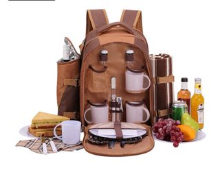 Zaino termico da picnic - Completo per 4 persone
