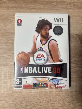 NBA Live 08 Wii