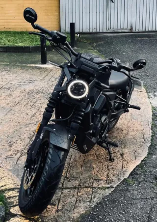 Moto Zontes C125 Negra