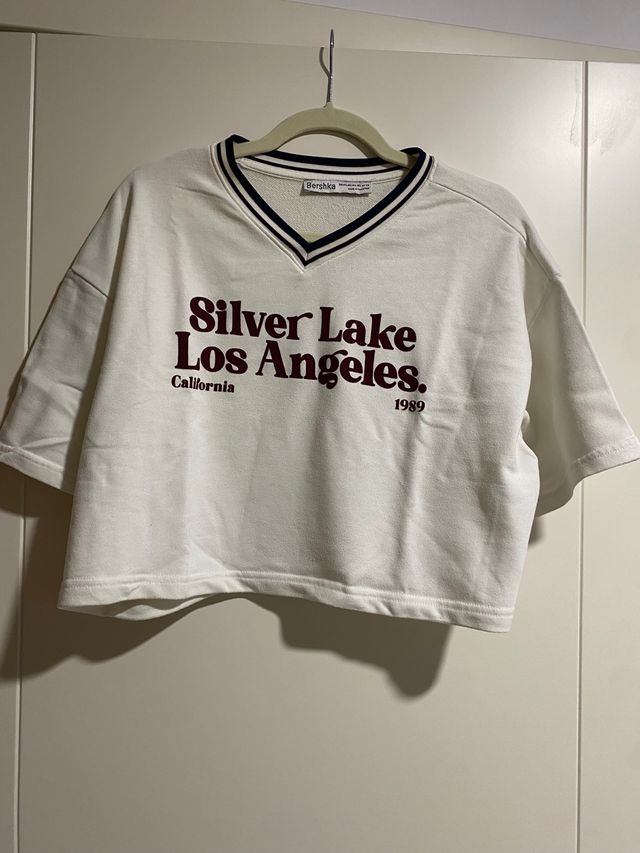 Bershka Croptop Silver Lake Los Angeles
