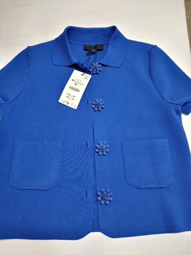 Chaqueta Zara Azul Talla M