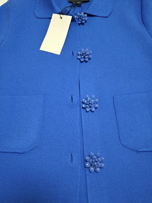 Chaqueta Zara Azul Talla M