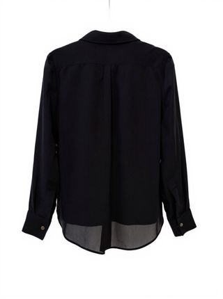 Camisa negra fluida Mango Talla M